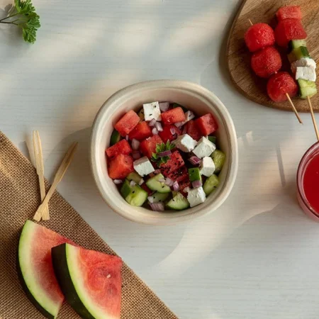 Compostable Serving Bowls- 250ml Eco-friendly Disposable Bowls